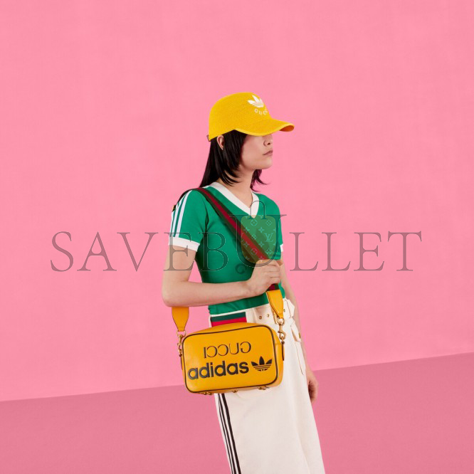 GUCCI ADIDAS X GUCCI SMALL SHOULDER BAG 702427 (25*16*9.5cm) GUCCI ADIDAS X GUCCI SMALL SHOULDER BAG 702427 (25*16*9.5cm)